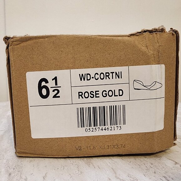 Journee Collection Womens Cor Gold 6.5W - b021 - Picture 7 of 8